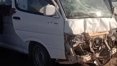 إصابة 6 أشخاص بحادث تصادم ميكروباص وملاكي بالمنوفية 