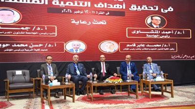 رئيس جامعة أسيوط يفتتح فعاليات المؤتمر الدولي التاسع لكلية التربية   