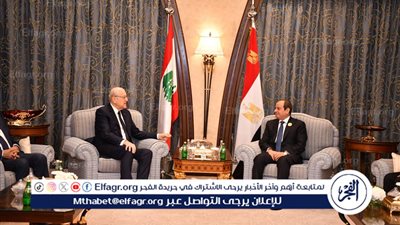 عاجل - الرئيس السيسي يلتقي رئيس الوزراء اللبناني نجيب ميقاتي (تفاصيل)