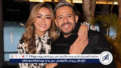 حماقي يهنئ زوجته بعيد ميلادها