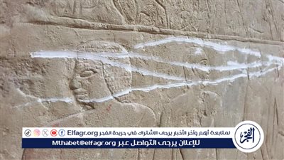 الآثار توضح تفاصيل تشويه جدران مقبرة مريروكا بمنطقة سقارة (فيديو)