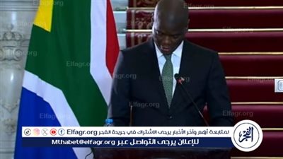 لامولا: مصر وجنوب إفريقيا تلعبان دورا حيويا في تحقيق الأمن والاستقرار الإفريقي