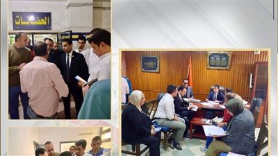 النيابة الإدارية تجري معاينة لمستشفى كفر الدوار العام