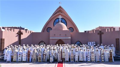 البابا تواضروس الثانى يترأس قداس العيد الـ12 لتجليسه بوادى النطرون