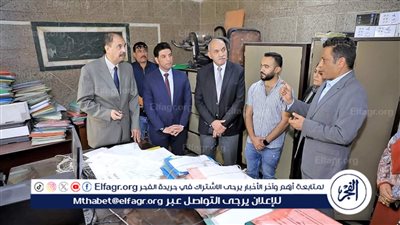 محافظ سوهاج يتابع سير العمل بملف التصالح على مخالفات البناء بالمركز التكنولوجي بحي شرق