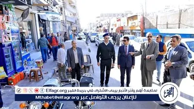 محافظ سوهاج يستجيب لأحد المواطنين لتحسين مستوى النظافة بحي شرق