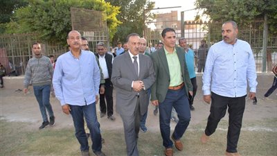 محافظ أسيوط يتفقد أعمال إنشاء مبنى جديد بمركز شباب أبنوب 