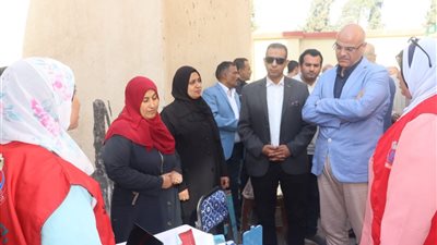محافظ القليوبية يتفقد حملة 