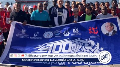 مبادرة 100 يوم رياضة تجري علي النيل بأسوان