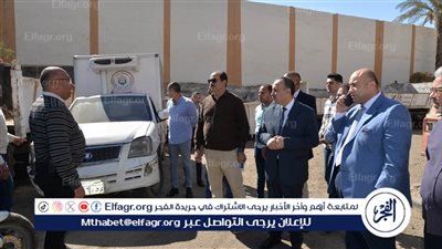 أبوالنصر يتفقد سير العمل بشركة أسيوط لإصلاح السيارات التابعة للمحافظة 