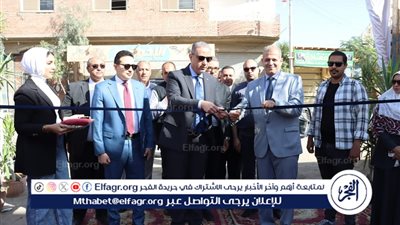 محافظ الفيوم يفتتح محطة صرف صحي دفنو بتكلفة 36 مليون جنيه