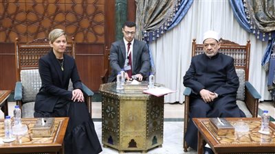 شيخ الأزهر يستقبل قرينة رئيس جمهورية كولومبيا