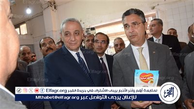 وزير التموين ومحافظ الغربية يتفقدان شركة طنطا للزيوت والصابون 