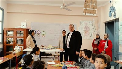 تعليم قنا: جولة مفاجأة لمراجعة نسب الغياب بمدارس نجع حمادي