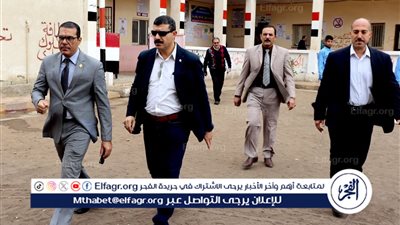جولة ميدانية لوكيل تعليم الدقهلية للوقوف على مدى انتظام العملية التعليمية بإدارة بني عبيد