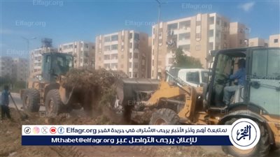 إدارة تنظيم المخلفات بمحافظة الإسماعيلية تتابع حملة النظافة بمدينة المستقبل