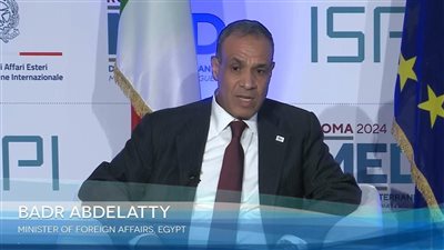 وزير الخارجية يشارك في جلسة حوارية بعنوان 