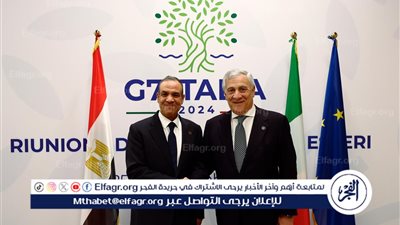 وزير الخارجية والهجرة يلتقي وزير خارجية إيطاليا