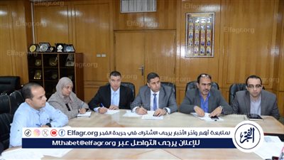 اجتماع لمحافظ الإسماعيلية لمتابعة مستجدات ملفات تقنين أملاك الدولة والتصالح على مخالفات البناء