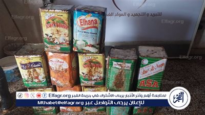  240 كيلو جبن أبيض منتهي الصلاحية مضبوطات بحملة مكبرة للتموين بغرب الإسكندرية والجمرك 