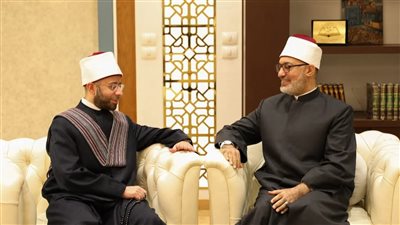 وزير الأوقاف يبحث مع مفتي الجمهورية تعزيز التعاون المشترك