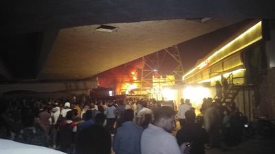 اندلاع حريق بمصنع للزيوت بالقليوبية