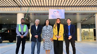 وزيرة التضامن تتفقد أعمال إنشاء مركز مؤسسة مجدي يعقوب العالمي