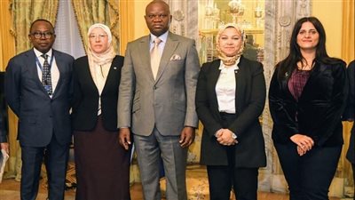 رئيس الجابون يبحث التعاون مع 