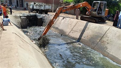 محافظ المنوفية: تطهير الترع ورفع 25 ألف طن تراكمات خلال شهر نوفمبر