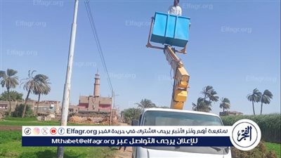 محافظ أسيوط: إستمرار صيانة وتركيب كشافات جديدة لرفع كفاءة منظومة الإنارة بمركز الغنايم 
