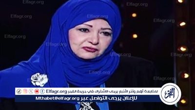 عفاف شعيب: الفن له دور كبير في نشر القيم الإيجابية