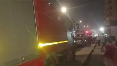 السيطرة على حريق اندلع بمحطة وقود بشبرا الخيمة (صور)