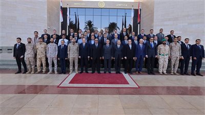 وفد من القضاء العسكري يزور مقر وزارة العدل بالعاصمة الإدارية