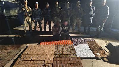 القوات البحرية تحبط محاولة تهريب كميات من المواد المخدرة بنطاق البحرين المتوسط والأحمر