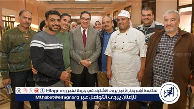 عبد الصادق يفتتح المبنى الثامن بمدينة الطالبات بالجيزة