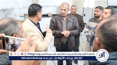 رئيس شركة مياه الفيوم يتفقد محطة معالجة الصرف الصحي بمنطقة شكشوك