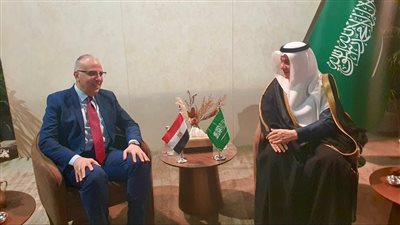 وزير الري يلتقى وزير البيئة والمياه والزراعة السعودى للحث التعاون