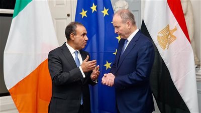 وزير الخارجية والهجرة يوقع مذكرة تفاهم لتدشين آلية للتشاور السياسى مع أيرلندا