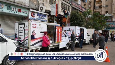 وزير التموين يتفقد سيارات الخريجين لتوفير السلع الغذائية بأسعار مخفضة (صور)