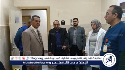 مدير عام الطب الوقائي يتفقد سير العمل بالحجر الصحى بمطار سوهاج