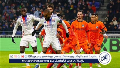 مرموش يسجل في خسارة فرانكفورت أمام ليون بالدوري الأوروبي