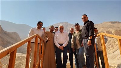  اللجنة العليا لإدارة مواقع التراث العالمي تتفقد آثار البرين الغربي والشرقي بالأقصر