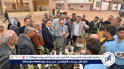 محافظ أسيوط يعلن عن إنشاء منفذ لبيع الشتلات ومسابقة بين الطلاب للأكثر إنتاجية