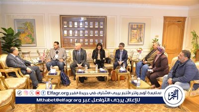 تفاصيل لقاء محافظ أسيوط مع فريق المتابعة والتقييم بالبنك الدولى 