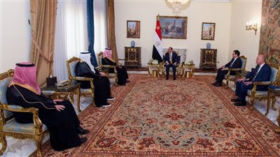 عاجل| الرئيس السيسي يستقبل وزير الثقافة السعودي