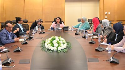 نائبة وزيرة التضامن تلتقى مندوب وفد من الوكالة الألمانية للتعاون الدولي