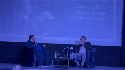 بدء ندوة تامر حبيب في مهرجان القاهرة الدولي للفيلم القصير