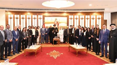 البابا تواضروس يستقبل 