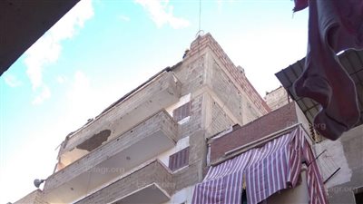 سقوط شرفة عقار بالعصافرة يتسبب في إصابة 7 أشخاص من بينهم أطفال