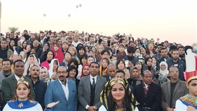 بالصور.. تعامد الشمس على قدس الأقداس بمعابد الكرنك في الأقصر.. إيذانا ببدء فصل الشتاء 